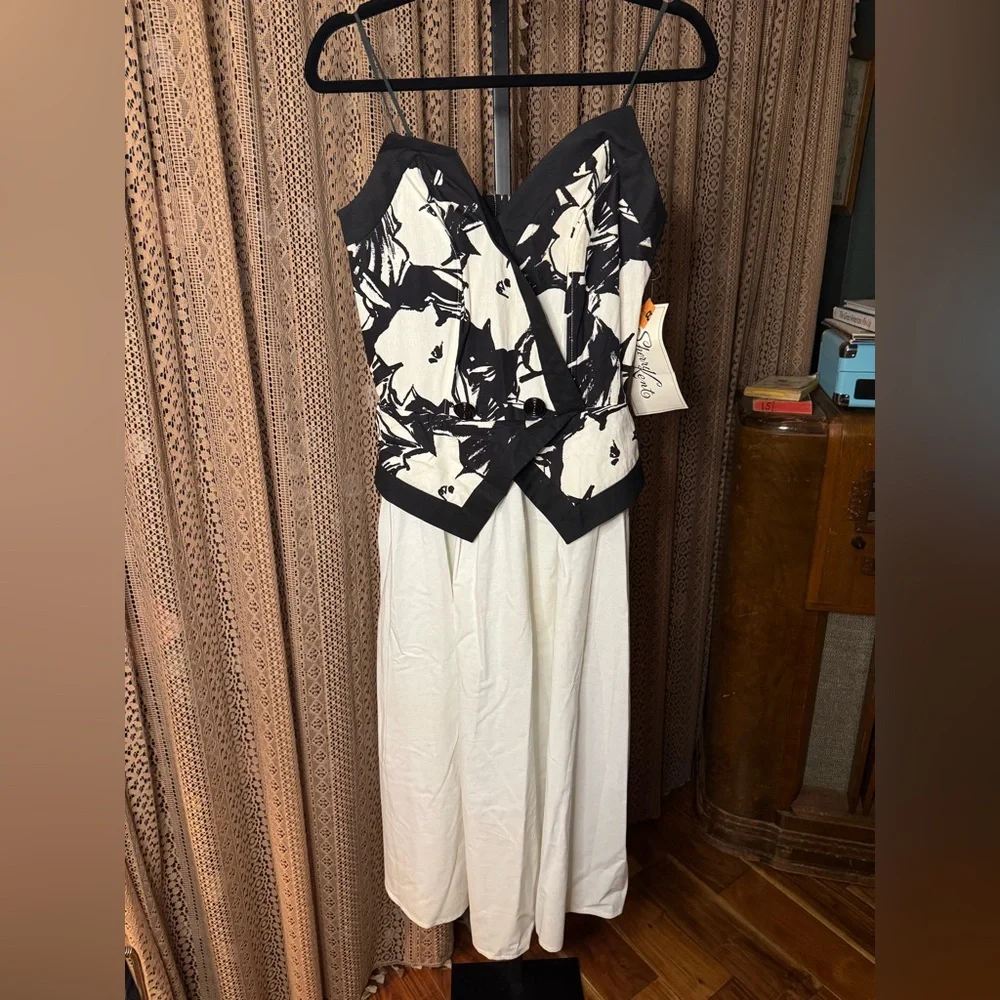 VTG NWT Sherry Kent Peplum Top Dress - Picture 1 of 8